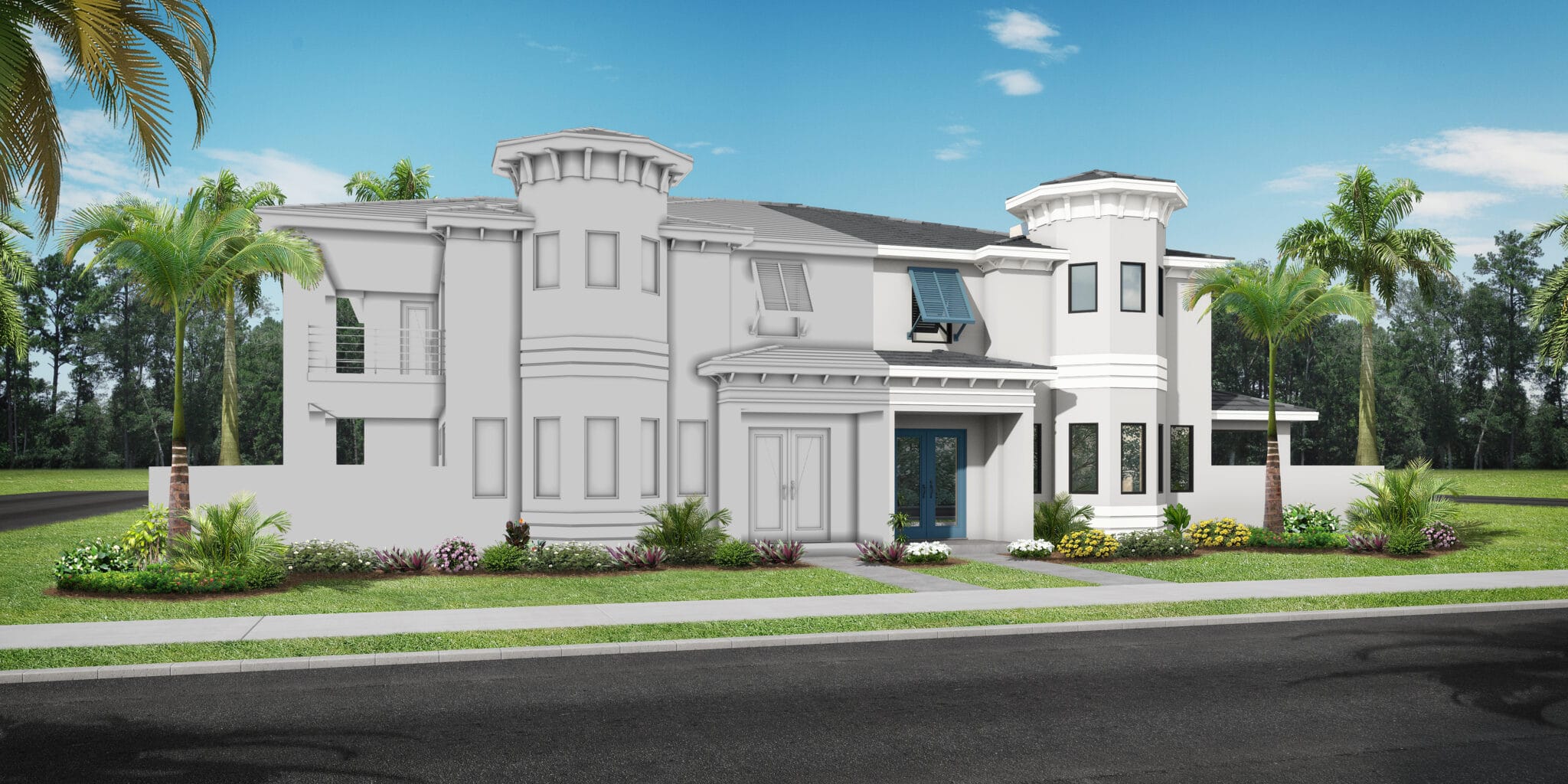 Royal Palm by Medallion Homes new construction floor plan — 4 bed, 5 bath, 3,016 sq ft