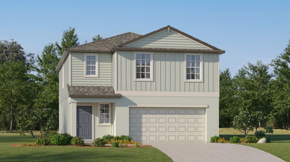 Atlanta by Lennar new construction floor plan — 4 bed, 2 bath, 1,870 sq ft